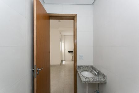 Banheiro de kitnet/studio à venda com 1 quarto, 20m² em Vila Esperança, São Paulo