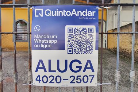 Casa para alugar com 60m², 1 quarto e 1 vagaPLACA INSTALADA NA FACHADA