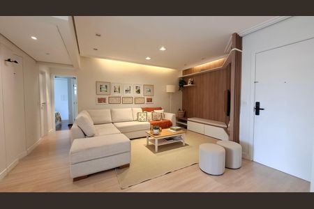 Sala  de apartamento para alugar com 3 quartos, 106m² em Vila Assunção, Santo André