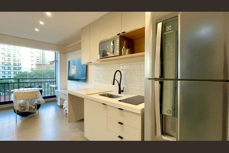 Studio para alugar com 27m², 1 quarto e sem vaga Studio para alugar com 27m², 1 quarto e sem vagaCozinha