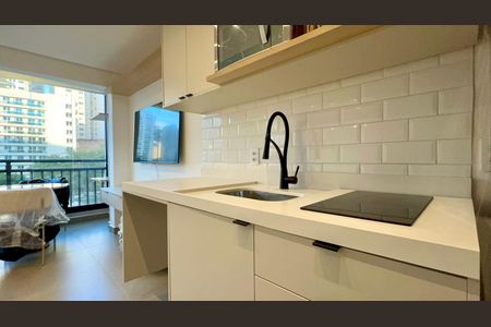 Studio para alugar com 27m², 1 quarto e sem vaga Studio para alugar com 27m², 1 quarto e sem vagaCozinha