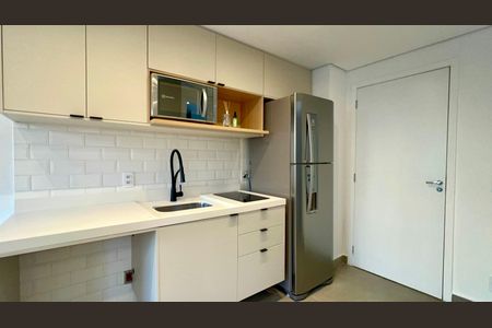 Studio para alugar com 27m², 1 quarto e sem vaga Studio para alugar com 27m², 1 quarto e sem vagaCozinha