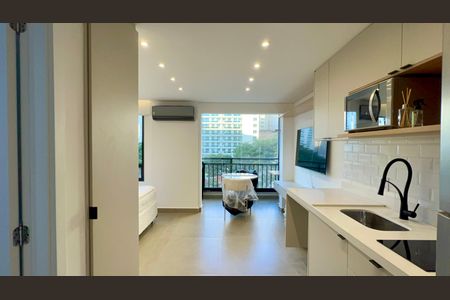 Studio para alugar com 27m², 1 quarto e sem vaga Studio para alugar com 27m², 1 quarto e sem vagaCozinha