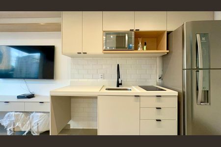 Studio para alugar com 27m², 1 quarto e sem vaga Studio para alugar com 27m², 1 quarto e sem vagaCozinha