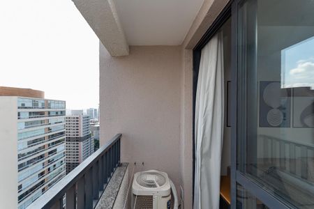 Apartamento para alugar com 29m², 1 quarto e sem vagaVaranda