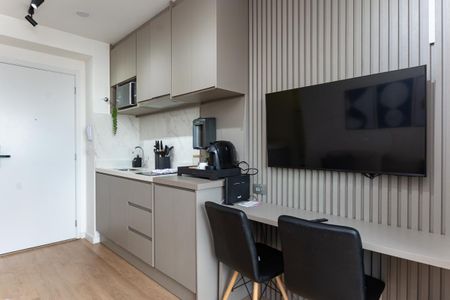 Apartamento para alugar com 29m², 1 quarto e sem vagaCozinha Americana