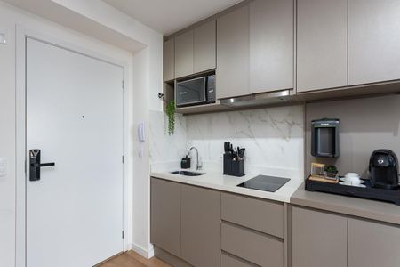 Apartamento para alugar com 29m², 1 quarto e sem vagaCozinha Americana