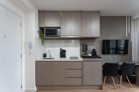 Apartamento para alugar com 29m², 1 quarto e sem vagaCozinha Americana