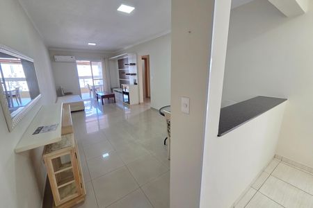 Sala de apartamento para alugar com 3 quartos, 119m² em Aviação, Praia Grande