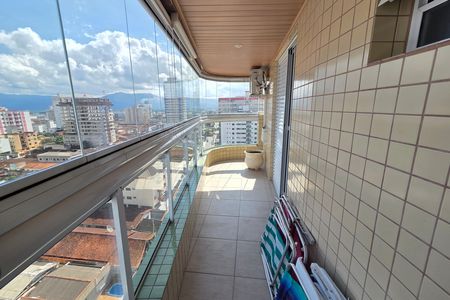 Varanda de apartamento para alugar com 3 quartos, 119m² em Aviação, Praia Grande