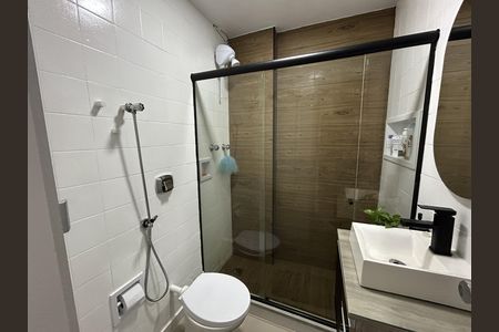 Apartamento à venda com 58m², 1 quarto e 1 vagaBanheiro