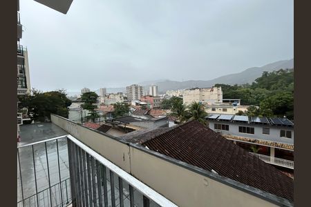 Varanda da Sala de apartamento à venda com 1 quarto, 58m² em Engenho de Dentro, Rio de Janeiro