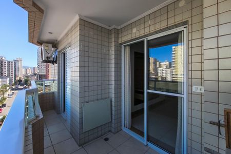Sacada  de apartamento para alugar com 2 quartos, 86m² em Forte, Praia Grande