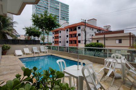 Área comum - Piscina de apartamento para alugar com 2 quartos, 86m² em Forte, Praia Grande