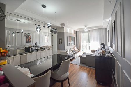 Sala de apartamento para alugar com 2 quartos, 56m² em Vila Campestre, São Bernardo do Campo