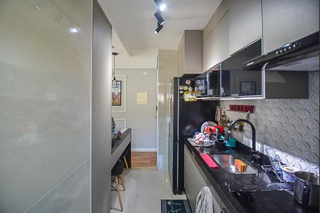 Cozinha de apartamento para alugar com 2 quartos, 56m² em Vila Campestre, São Bernardo do Campo