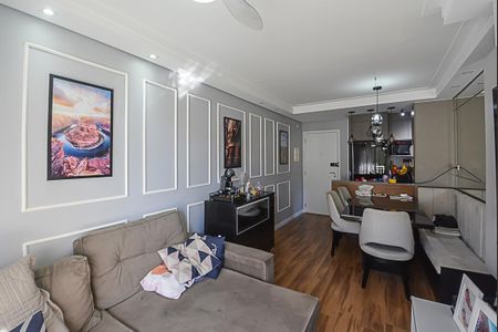 Sala de apartamento para alugar com 2 quartos, 56m² em Vila Campestre, São Bernardo do Campo