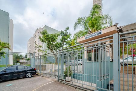 Apartamento para alugar com 50m², 2 quartos e 1 vagaFachada e portaria