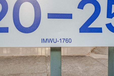 Apartamento para alugar com 50m², 2 quartos e 1 vagaPlaca instalada em 06/06/2026 com o código IMWU-1760