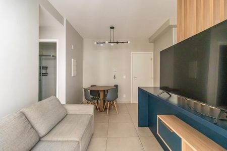 Sala de apartamento à venda com 2 quartos, 52m² em Alphaville Empresarial, Barueri