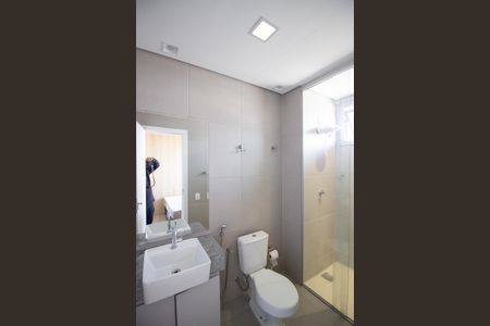 Banheiro de apartamento para alugar com 1 quarto, 38m² em Beatriz, Contagem