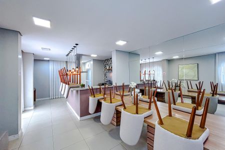 Apartamento para alugar com 34m², 2 quartos e sem vagaÁrea comum - Salão de festas