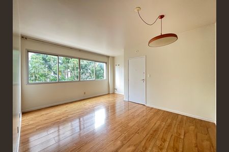 Sala de apartamento para alugar com 2 quartos, 112m² em Indianópolis, São Paulo