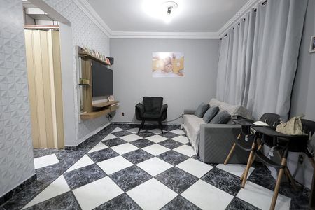 Sala de casa à venda com 3 quartos, 120m² em Parque Erasmo Assunção, Santo André