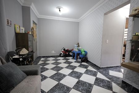 Sala de casa à venda com 3 quartos, 120m² em Parque Erasmo Assunção, Santo André