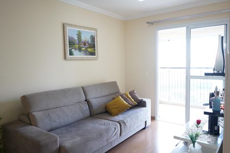Sala de apartamento à venda com 2 quartos, 64m² em Vila Bertioga, São Paulo