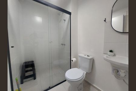 Banheiro de apartamento para alugar com 2 quartos, 45m² em Várzea de Baixo, São Paulo