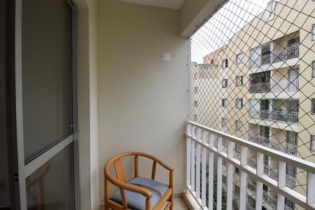 Varanda da Sala de apartamento à venda com 3 quartos, 64m² em Vila Lageado, São Paulo