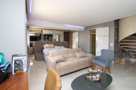 Apartamento à venda com 120m², 1 quarto e 2 vagasSala/Quarto