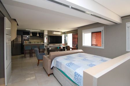 Apartamento à venda com 120m², 1 quarto e 2 vagasSala/Quarto
