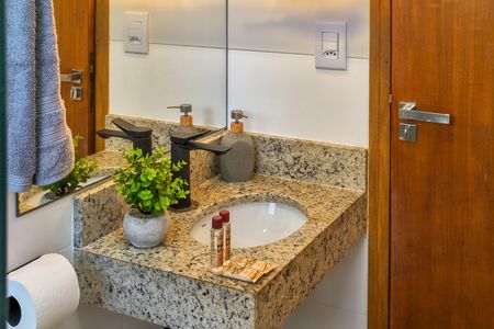 Apartamento para alugar com 64m², 2 quartos e 1 vaga Apartamento para alugar com 64m², 2 quartos e 1 vagaBanheiro da Suíte