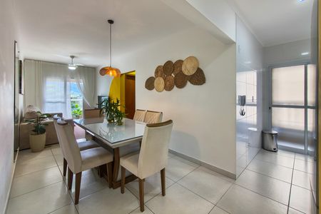 Sala de apartamento para alugar com 2 quartos, 64m² em Canto do Forte, Praia Grande