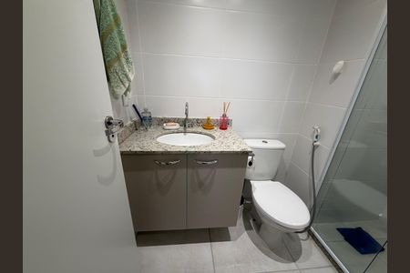 Apartamento à venda com 55m², 2 quartos e 1 vagaBanheiro social 