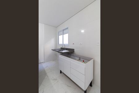 Sala e Cozinha  de apartamento para alugar com 2 quartos, 44m² em Jardim Hercilia, São Paulo
