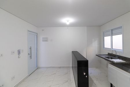 Sala e Cozinha  de apartamento para alugar com 2 quartos, 44m² em Jardim Hercilia, São Paulo
