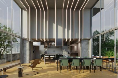 Salão de Festas de kitnet/studio para alugar com 1 quarto, 33m² em Pinheiros, São Paulo