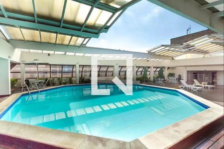 Área comum - Piscina de apartamento à venda com 1 quarto, 37m² em Moema, São Paulo