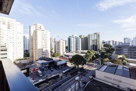 Vista de apartamento à venda com 1 quarto, 37m² em Moema, São Paulo