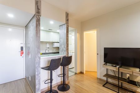 Apartamento à venda com 37m², 1 quarto e 1 vaga Apartamento à venda com 37m², 1 quarto e 1 vagaSala