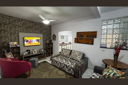 Sala de casa à venda com 3 quartos, 138m² em Parque Erasmo Assunção, Santo André