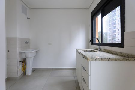 Cozinha de apartamento para alugar com 1 quarto, 34m² em Vila Andrade, São Paulo