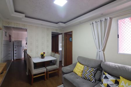 Sala  de apartamento à venda com 2 quartos, 44m² em Sítio Bom Jesus, São Bernardo do Campo