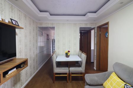 Sala  de apartamento à venda com 2 quartos, 44m² em Sítio Bom Jesus, São Bernardo do Campo
