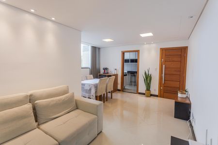 Sala de apartamento à venda com 3 quartos, 93m² em Santa Ines, Belo Horizonte