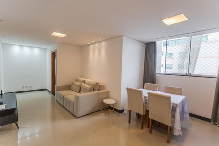 Sala de apartamento à venda com 3 quartos, 93m² em Santa Ines, Belo Horizonte