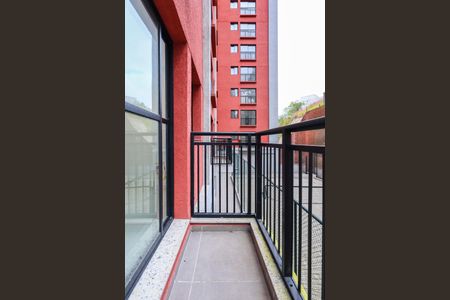Varanda da Sala de apartamento à venda com 1 quarto, 37m² em Vila Andrade, São Paulo